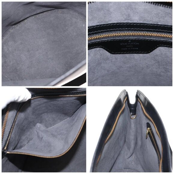 LOUIS VUITTON Epi Saint Jacques Shopping Shoulder Bag Black M52262 Auth 147032 - Picture 15 of 16